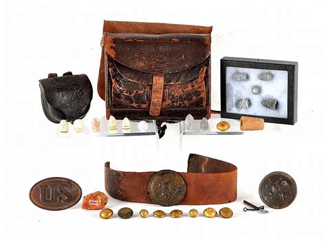 Sold Price: Large Assorted Lot of Civil War Memorabilia. - Invalid date EDT