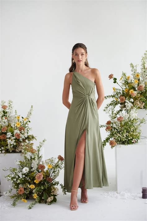 Love Odyssey Toga Dress (Olive) | The Thread Theory