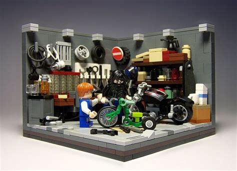 GARAGE | Lego ideas, mocs, figures, and more. | Lego, Easy lego ...