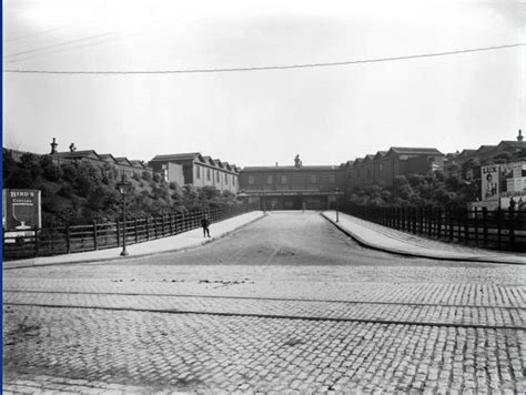 The entrance to the Lancashire & Yorkshire Railway's Radcliffe (New ...