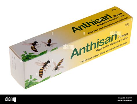 25g boxed tube of Anthisan antihistamine cream for relief from insect ...