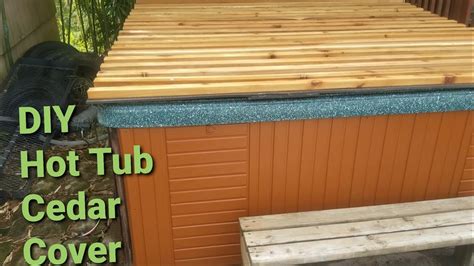 Build a Cheap DIY Cedar Hot Tub Cover that will Roll Up for Your Spa ...