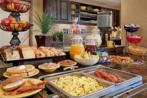 5/23/19 Enjoy some breakfast on us!! | Breakfast buffet table, Buffet ...