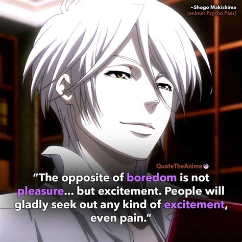 @ANIMEquotes | Psycho pass quotes, Passing quotes, Psycho pass