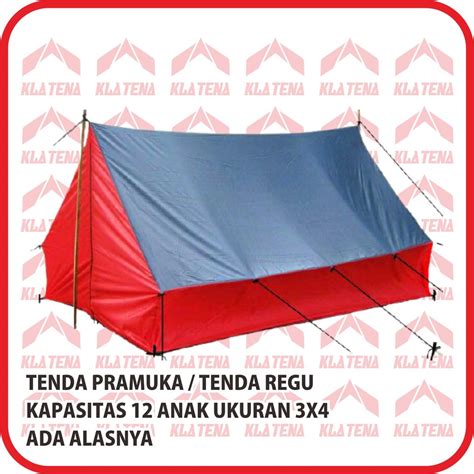 Jual PROMO !!!! Tenda Pramuka murah kapasitas Muat 10 sampai 12 orang ...