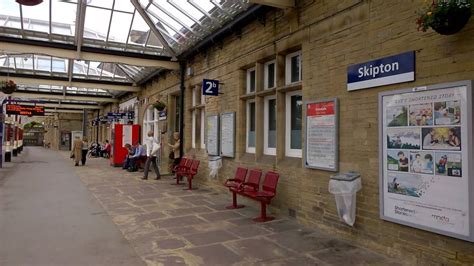 Skipton Train Station - YouTube