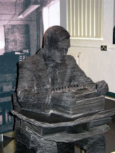 Alan Turing Statue at Bletchley Park © Gerald Massey cc-by-sa/2.0 ...