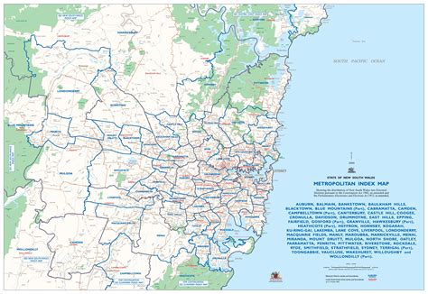 Map Of Sydney Metropolitan Area