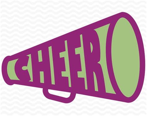 Cheer Megaphone Silhouette at GetDrawings | Free download