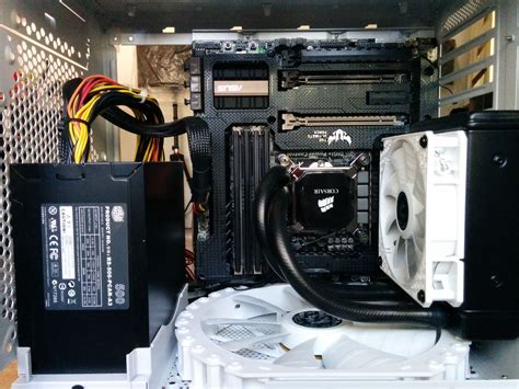 Liquid cooling - installed. | Installation, Custom build, Building