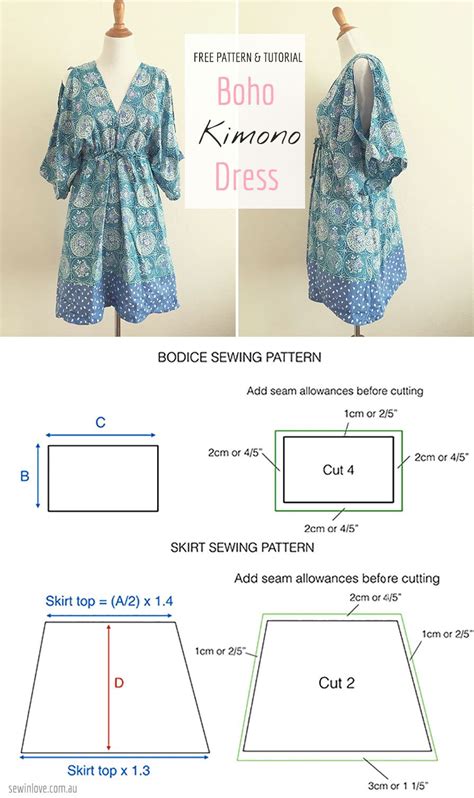 Free Sewing Pattern & Tutorial: Free People inspired summer dress - Sew ...