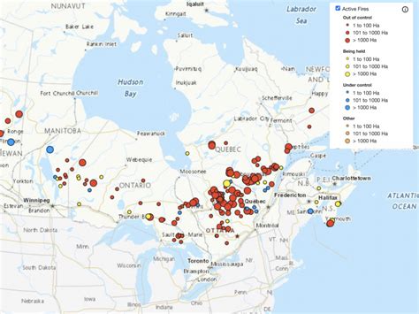 Mamie Cooper Kabar: Canada Wildfires June 2023 Map