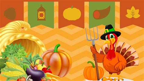 THANKSGIVING Virtual Backgrounds | 15 THANKSGIVING THEME ZOOM ...