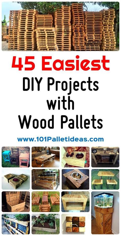 45 Easiest Pallet Projects You Can Build with Wood Pallets