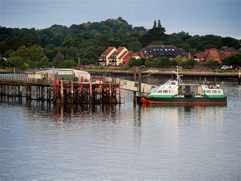 Hythe Ferry at the End of the Pier © David Dixon :: Geograph Britain ...