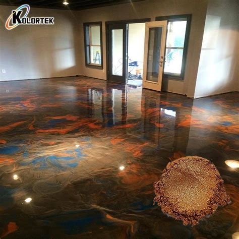 Popular Metal Epoxy Pigments for Floor, Concrete Coating Pigment ...