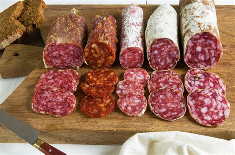 Different Type Of Tuscan Salami Photograph by Nico Tondini - Pixels