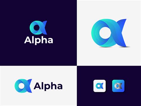 Alpha Logo Design by Jahid Hasan on Dribbble