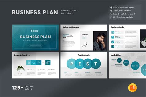 Business Plan Powerpoint Presentation Template - Design Cuts