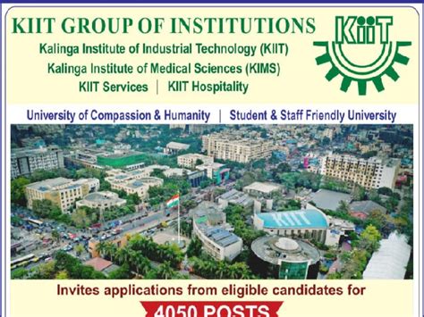 KIIT Recruitment 2021 for 4050 Office Asst, Nursing Staff & Other Posts ...