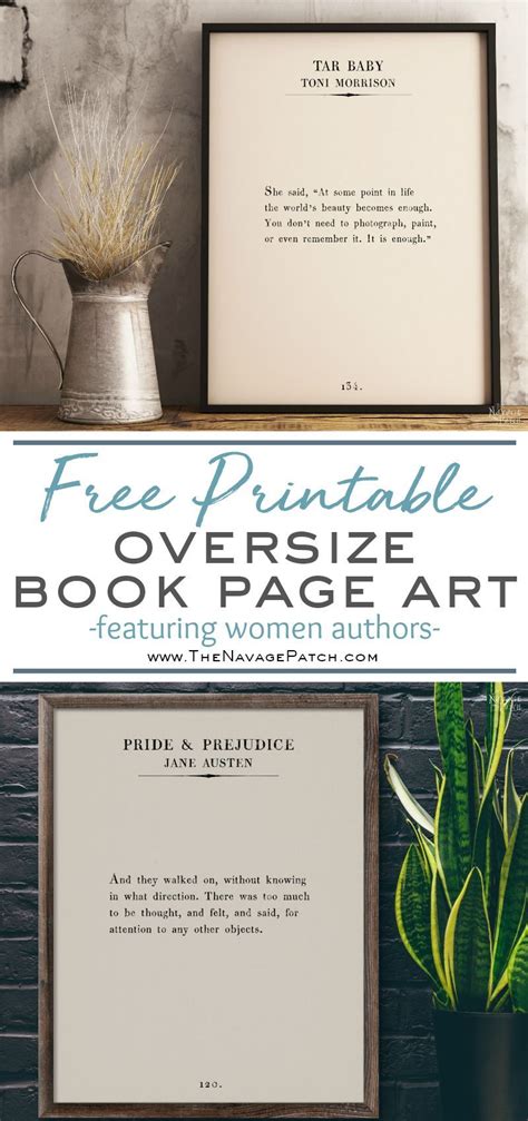 Oversize Book Page Wall Art: Women of the Word | Farmhouse wall art diy ...