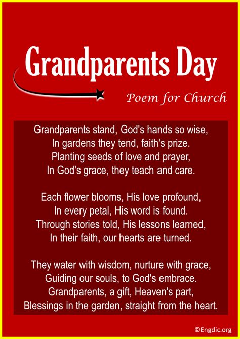 14 Short Poems For Grandparents On Grandparents Day - EngDic