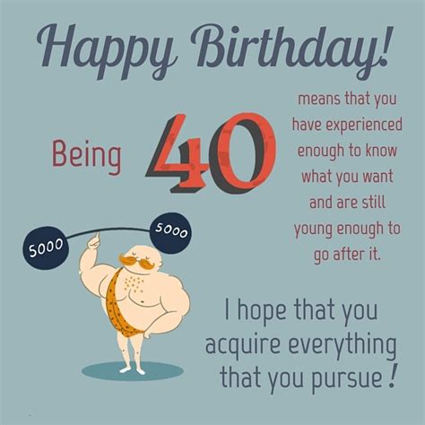 40th Birthday Wishes - Happy 40th Birthday Quotes And Images