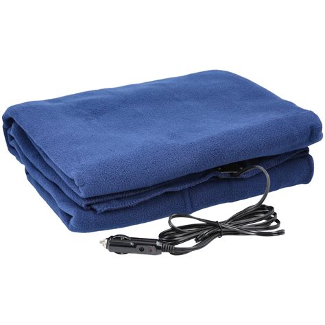 Stalwart Heated Car Blanket 12 Volt Electric Blanket for Car, Truck ...