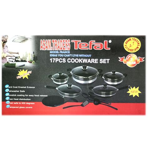 Tefal Cookware Set 17 Pcs price in Pakistan - Telemart Pakistan