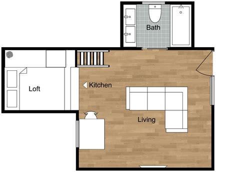 Tiny House Floor Plans With 2 Lofts - Home Alqu