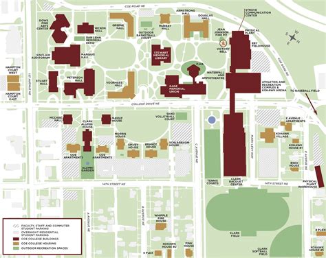 Coe College | Campus Map