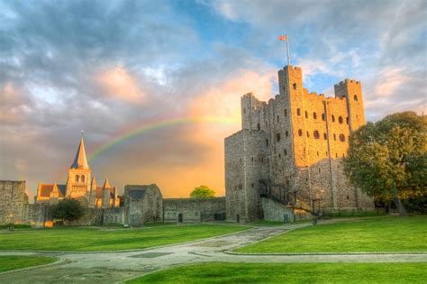 Rochester Castle and Cathedral England and Travel Photography