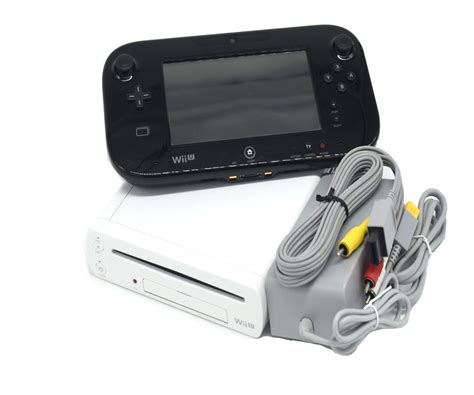 Nintendo Wii U Console 8GB White Complete with Gamepad Premium Setup UK ...