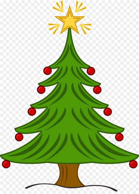 Christmas tree Clip art - Transparent Christmas Tree Clipart png ...