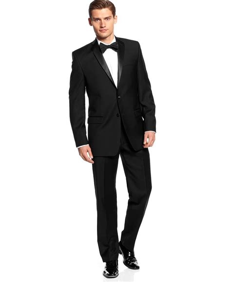 Calvin Klein Tuxedo Separates, Tuxedo Slim Fit - Suits & Suit Separates ...