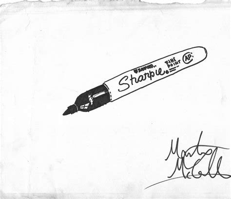 Sharpie, ? logo, Art