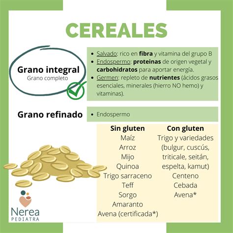 Por qué los cereales son esenciales en la dieta infantil | Nutriaventura