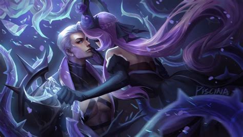 The couple we deserve. Withered Rose Zed and Syndra by Piscina : r/zedmains