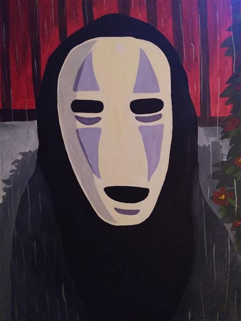 No Face fan art Painting by Kristin Couture - Pixels