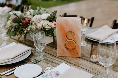 Wedding Table Numbers: 35 Inspirational Designs