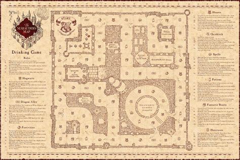 Marauders Map Printable