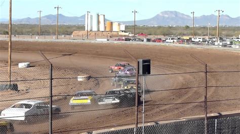 Arizona Speedway, Queen Creek, Arizona - Track #1,726 Racing Action ...