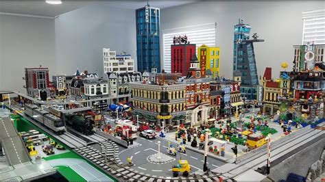 COMPLETE OVERVIEW: Over 350 Square Foot LEGO City!!! - YouTube