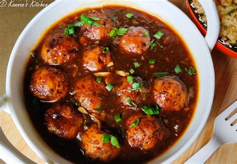 Veg Manchurian Gravy - Kannan's Kitchen