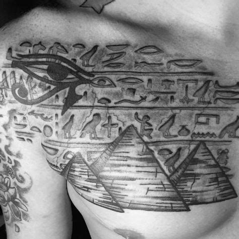 30 Hieroglyphics Tattoo Designs For Men - Ancient Egyptian Ink Ideas ...