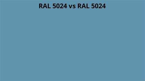 RAL 5024 vs 5024 | RAL colour chart UK