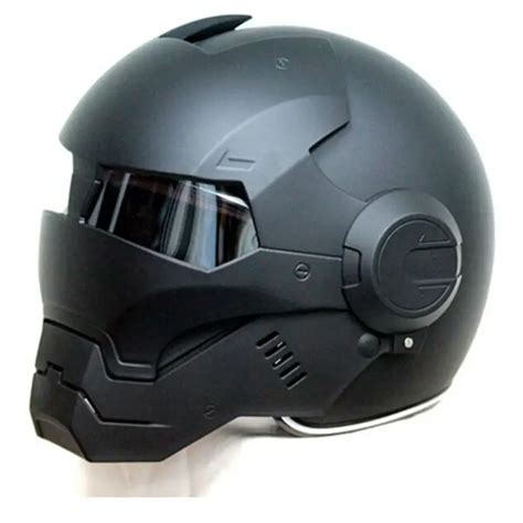 NEW 2016 Top hot Black MASEI IRONMAN Iron Man helmet motorcycle helmet ...