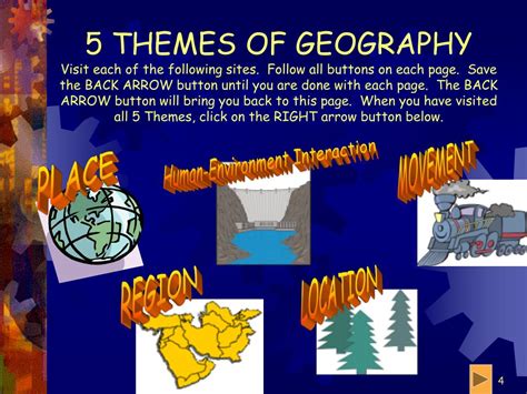 PPT - 5 THEMES OF GEOGRAPHY PowerPoint Presentation - ID:671253