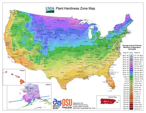 The 2012 USDA Hardiness Zone Map - Garden.org