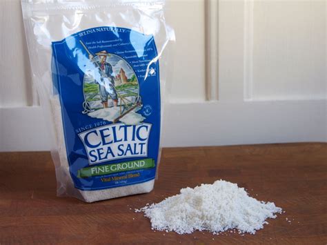 Three Stone Hearth. Celtic Sea Salt - Fine (8 oz. bag)